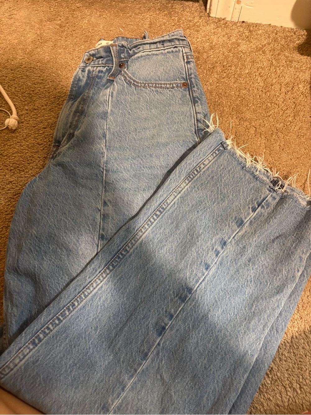 Abercrombie and fitch curve love jeans